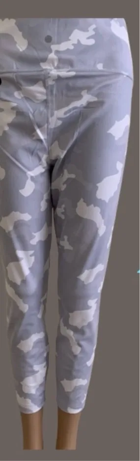 - Lux Camo High Waisted Ankle Leggings yoga