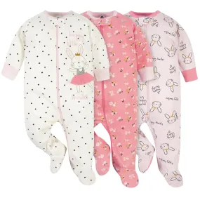 3-Pack Baby Girls Ballerina Sleep 'N Plays