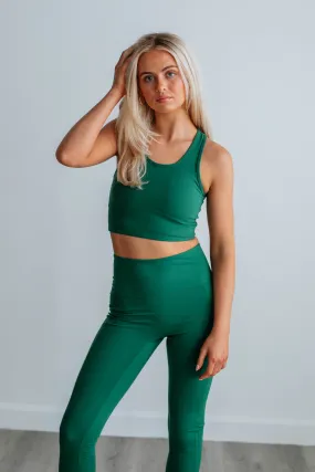 Astoria Sports Bra - Hunter Green