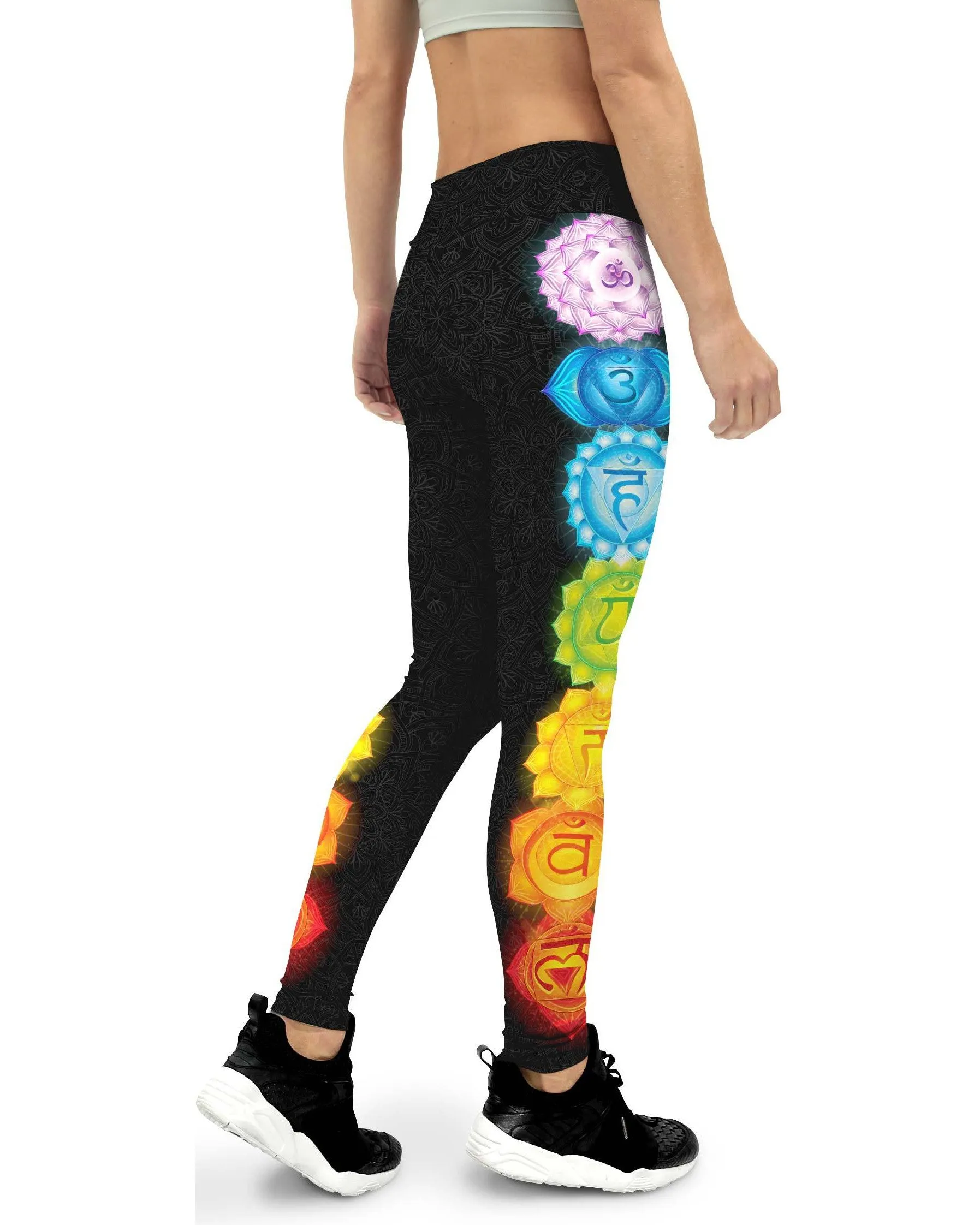 Chakras Yoga Pants