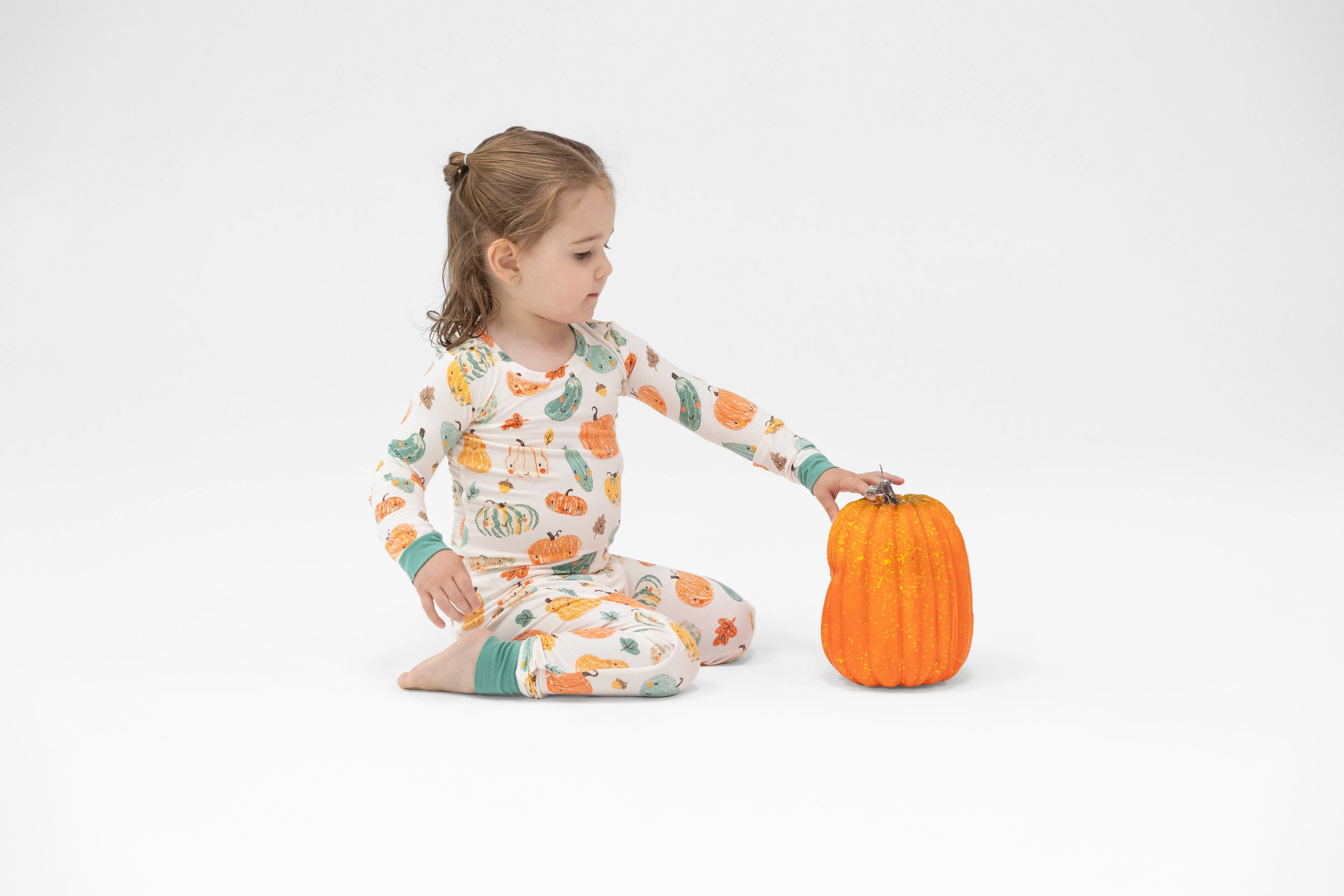 Crayon Pumpkins - L/S Loungewear Set