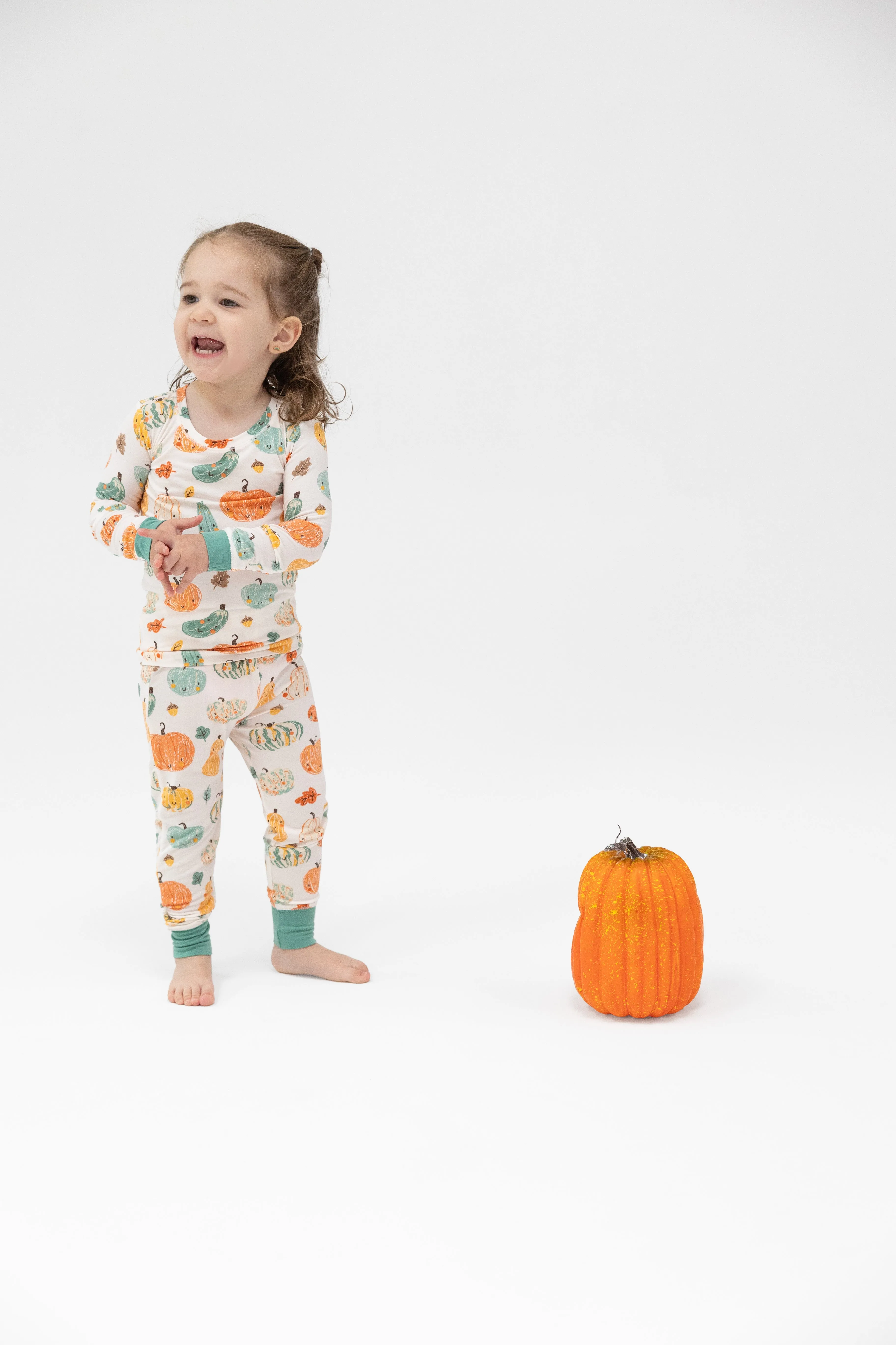 Crayon Pumpkins - L/S Loungewear Set