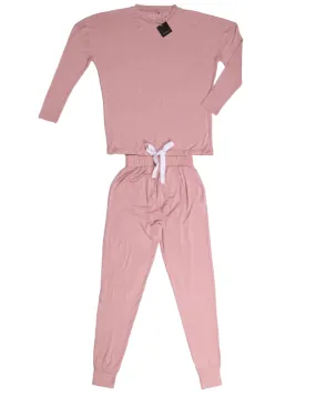 Dolman Style Dusty Pink Modal Pajamas Set