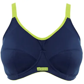 Energise Sports Bra Underwired Navy Blue - Elomi