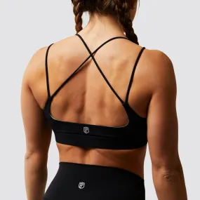 Exhale Sports Bra (Black)