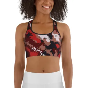 Humble Sportswear™ Trinity Red Dri-Fit Sports Bra