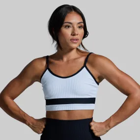 Out of Line Sports Bra (White)