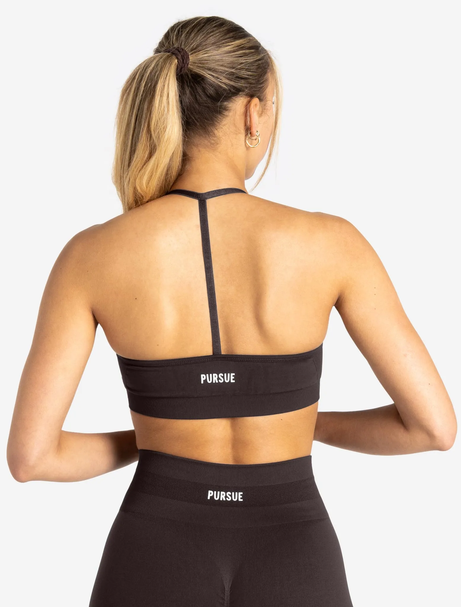 Scrunch Seamless Sports Bra - Chocolate Plum