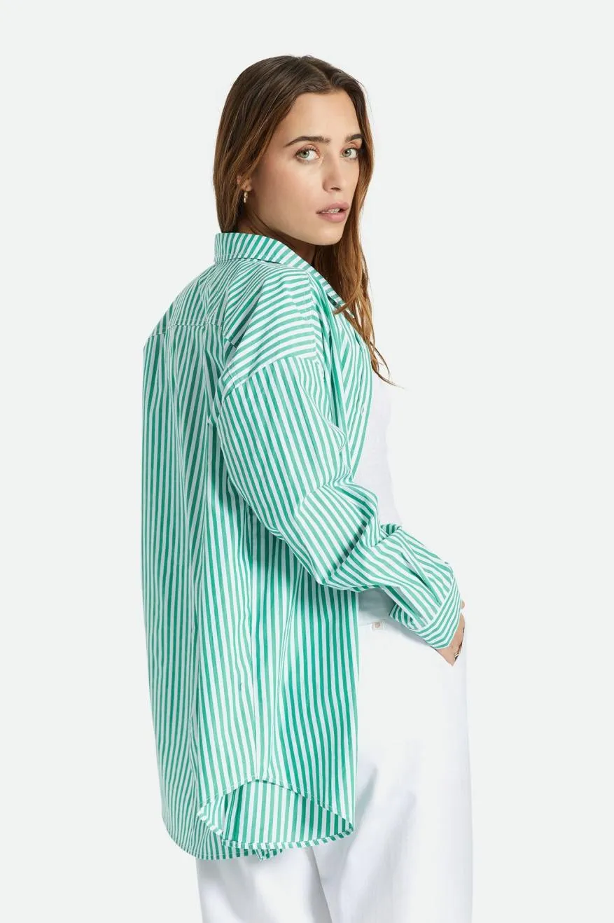 Sidney Oversized L/S Woven - Leprechaun