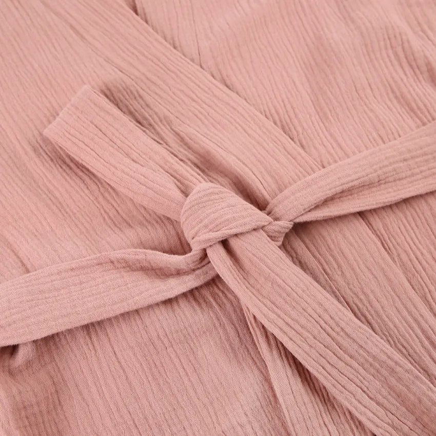 Soft Cotton Gauze Robe
