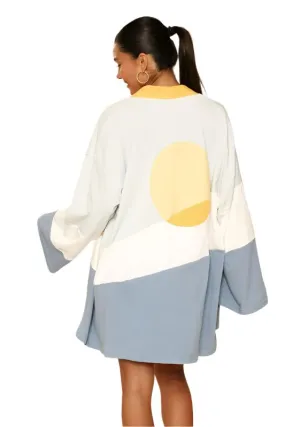 Sunset Terry Cloth Novelty Robe