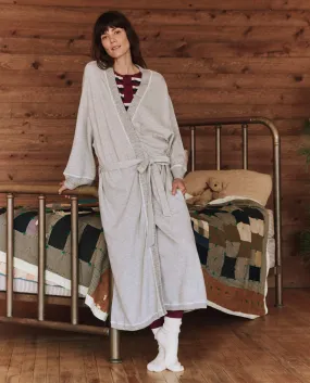 The Sweatshirt Robe. -- Light Heather Grey