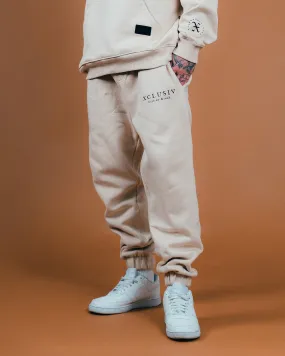 XCLUSIV CITY OF KINGS BEIGE SWEATPANT